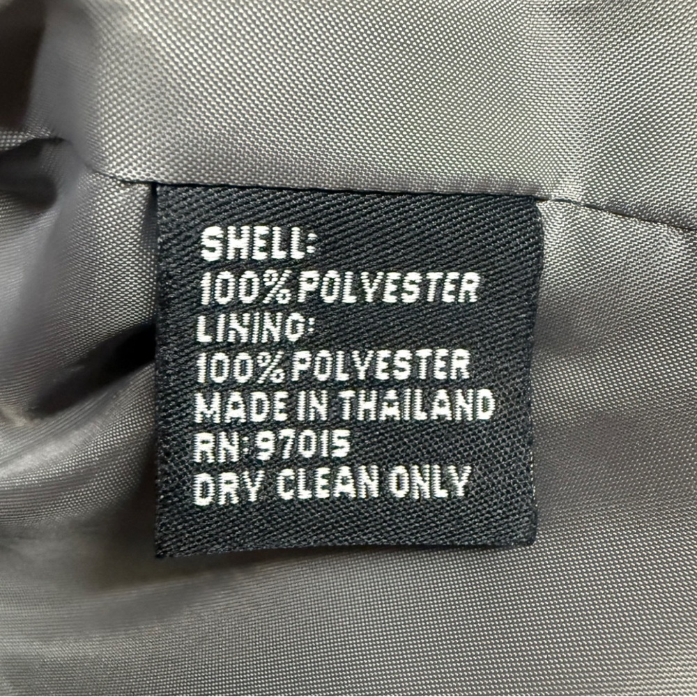 Lifestyle Attitude Gray Double-Breasted Blazer, Size 6 - Picture 3 of 6